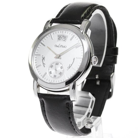 PaulPicot Farshire 4091 Big date Silver Dial Automatic Men's Watch_827272 - Picture 1 of 6
